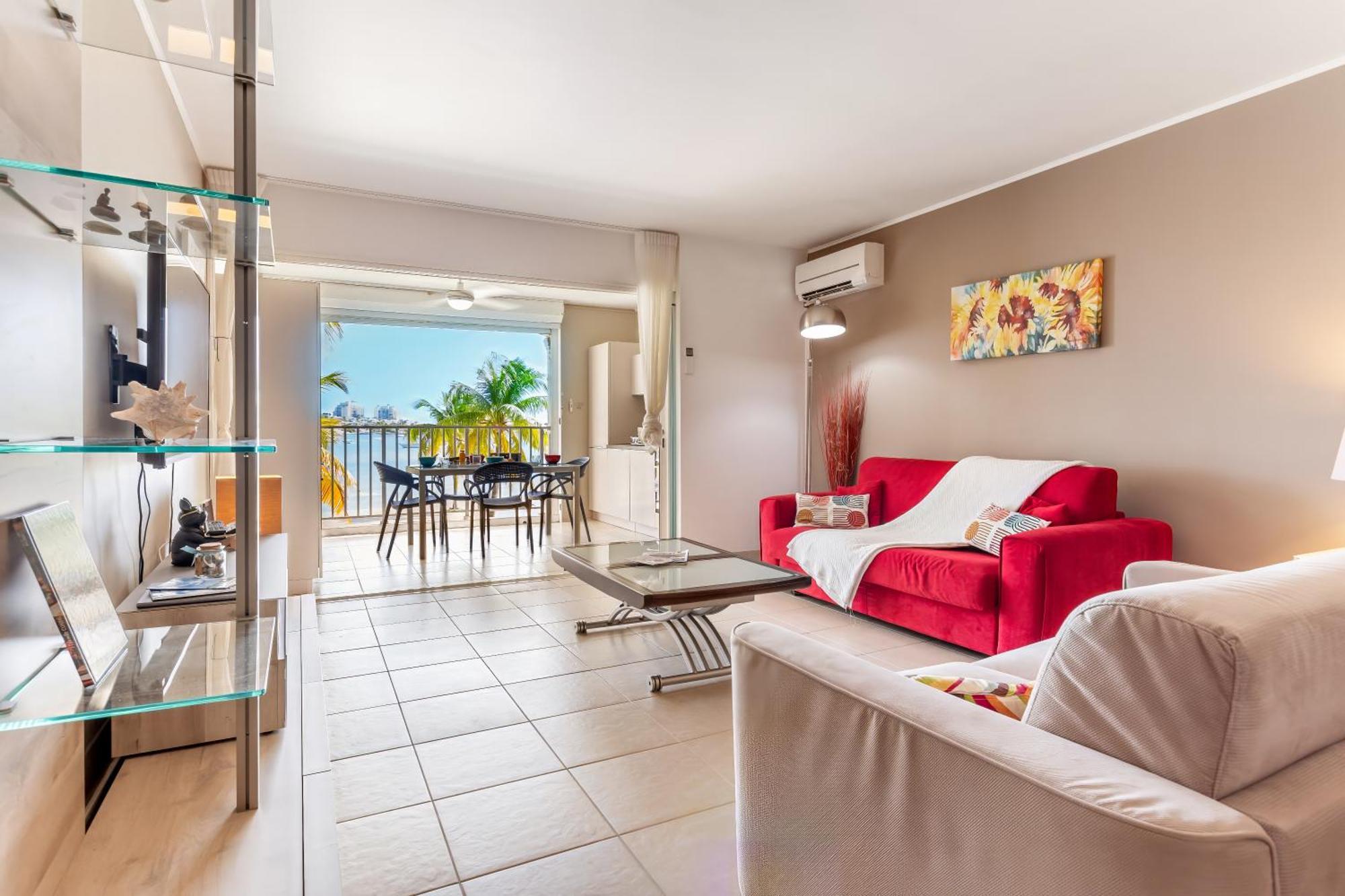 Vue Imprenable Sur Le Lagon, Appartement 1Ch 4P Baie Nettle Exteriör bild