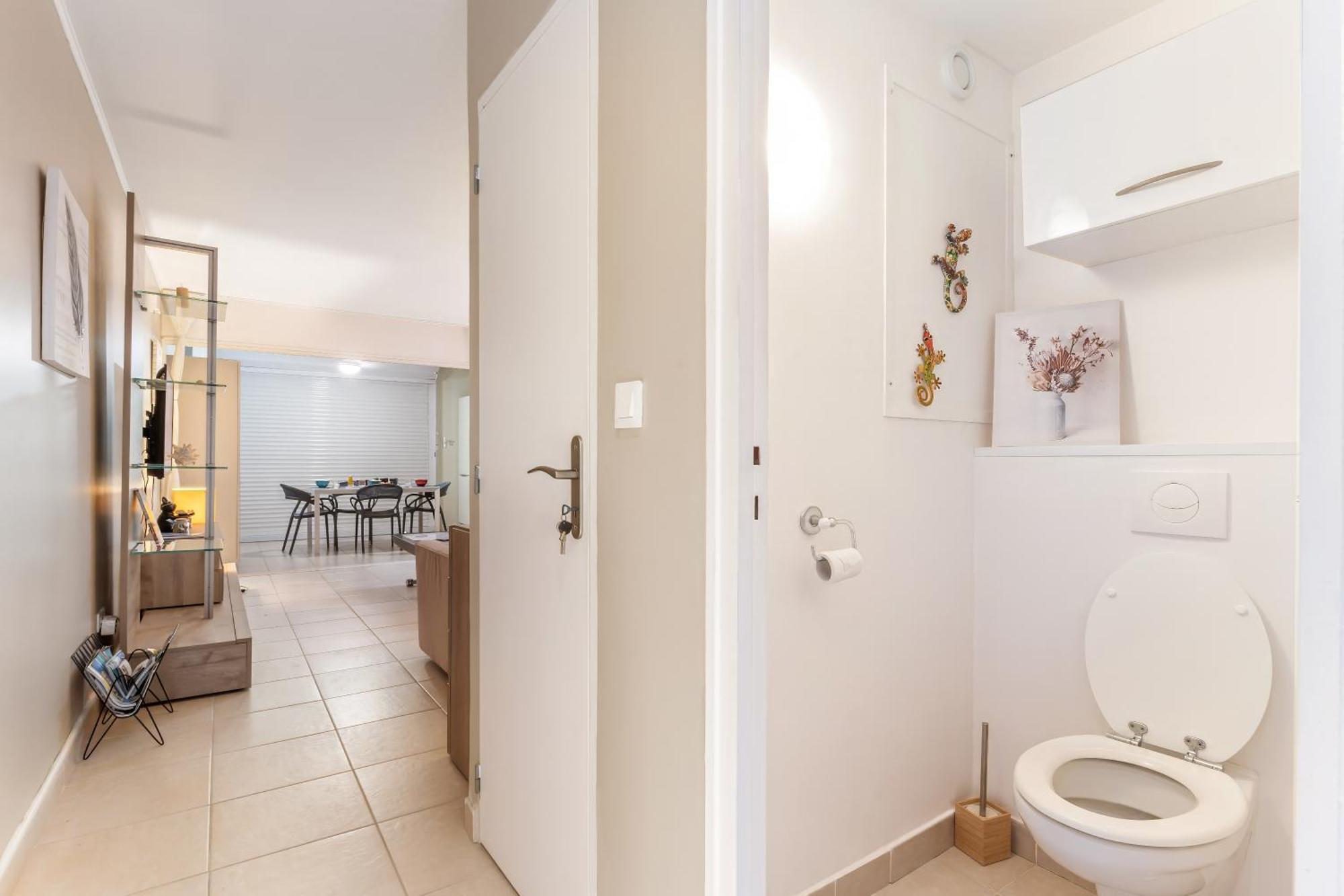 Vue Imprenable Sur Le Lagon, Appartement 1Ch 4P Baie Nettle Exteriör bild