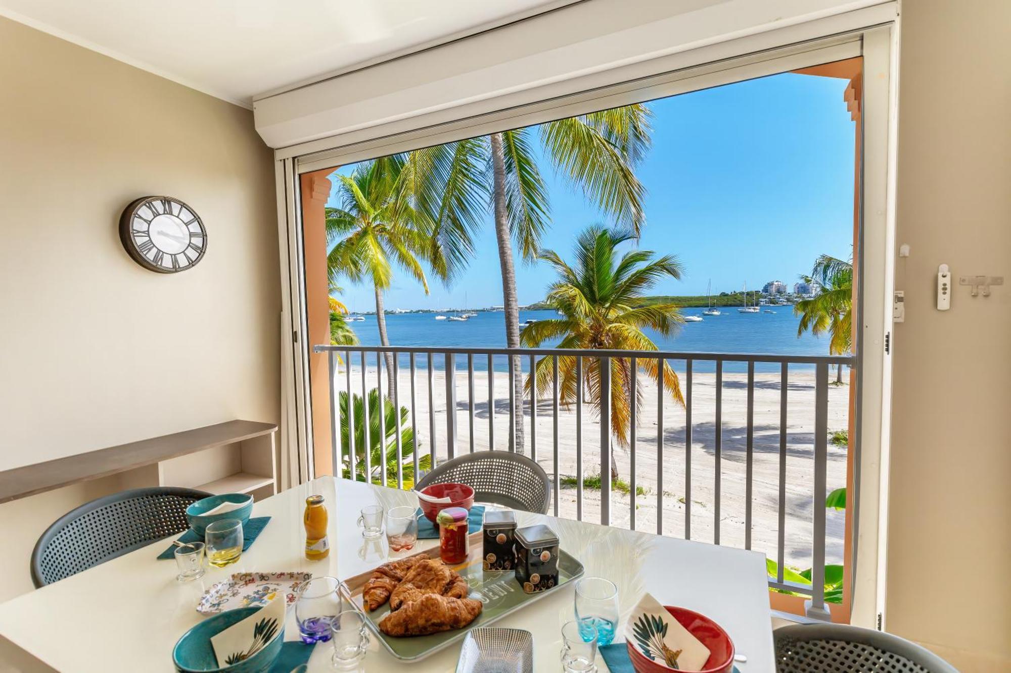Vue Imprenable Sur Le Lagon, Appartement 1Ch 4P Baie Nettle Exteriör bild