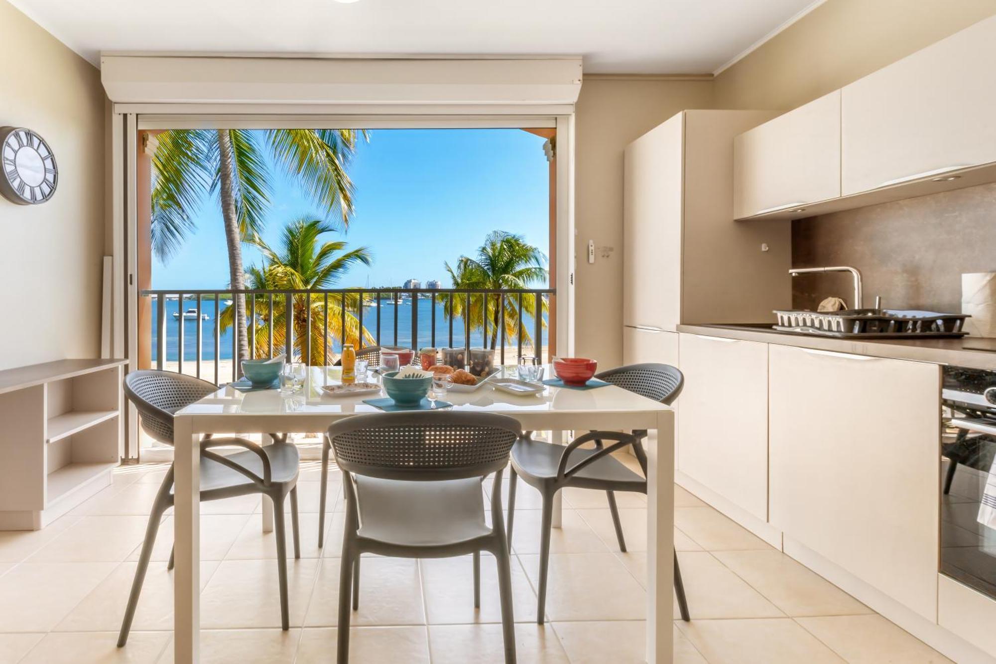 Vue Imprenable Sur Le Lagon, Appartement 1Ch 4P Baie Nettle Exteriör bild